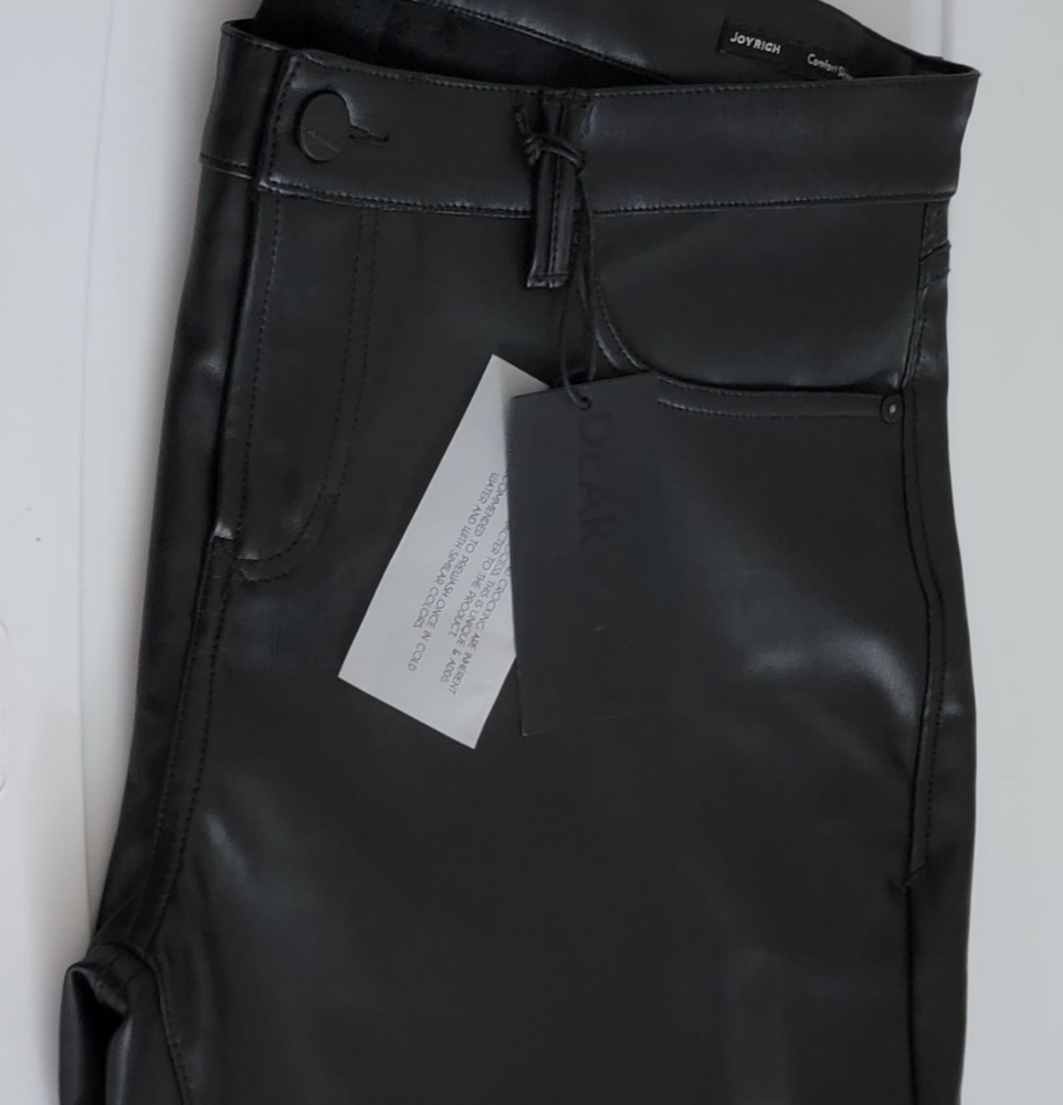Dear John "Leather looking" ankle pants NWT